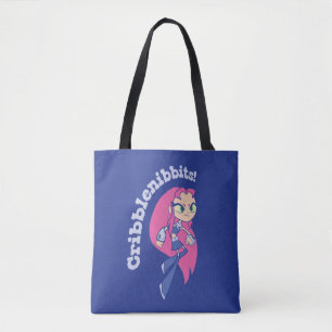 10代のなタイタンは行きます! Starfire "Cribblenibbits! " トートバッグ