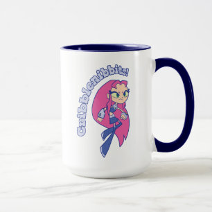 10代のなタイタンは行きます!   Starfire "Cribblenibbits! " マグカップ