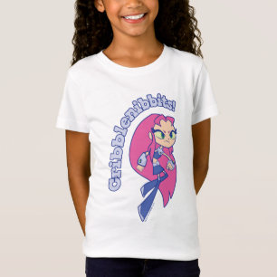 10代のなタイタンは行きます! Starfire "Cribblenibbits! " Tシャツ