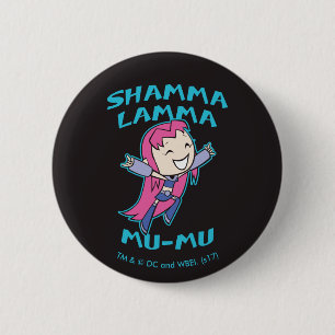 10代のなタイタンは行きます!   Starfire "Shamma Lamma Mu Mu " 缶バッジ