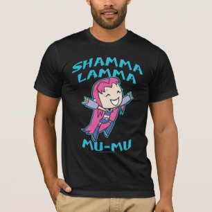 10代のなタイタンは行きます!   Starfire "Shamma Lamma Mu Mu " Tシャツ