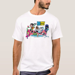 10代のなタイタンは行きます!   Tentacledモンスターのアプローチ Tシャツ