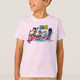 10代のなタイタンは行きます!   Tentacledモンスターのアプローチ Tシャツ