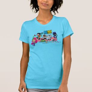 10代のなタイタンは行きます!   Tentacledモンスターのアプローチ Tシャツ