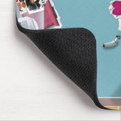 10代のな日記のマウスパッド マウスパッド (コーナー)