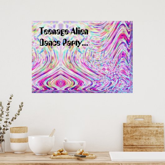 10代のエイリアンダンスパーティー... ポスター (キッチン)