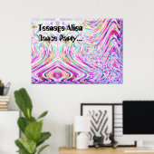 10代のエイリアンダンスパーティー... ポスター (ホームオフィス)