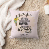 10代のゴド娘やる気を起こさせる引用文ひまわり クッション (ブランケット)