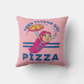 10代のタイタン行け!スターファイア「真実の正義ピザ」 クッション (裏面)
