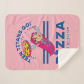 10代のタイタン行け！スターファイア「真実の正義ピザ」 シェルパブランケット (正面(横))