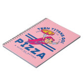 10代のタイタン行け!スターファイア「真実の正義ピザ」 ノートブック (左側)