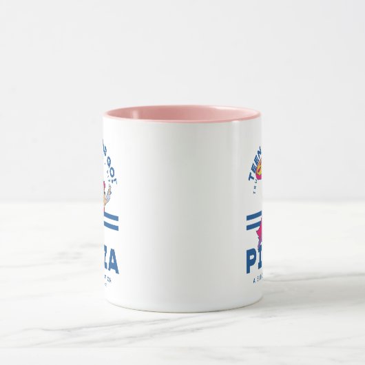 10代のタイタン行け！スターファイア「真実の正義ピザ」 マグカップ (中央)