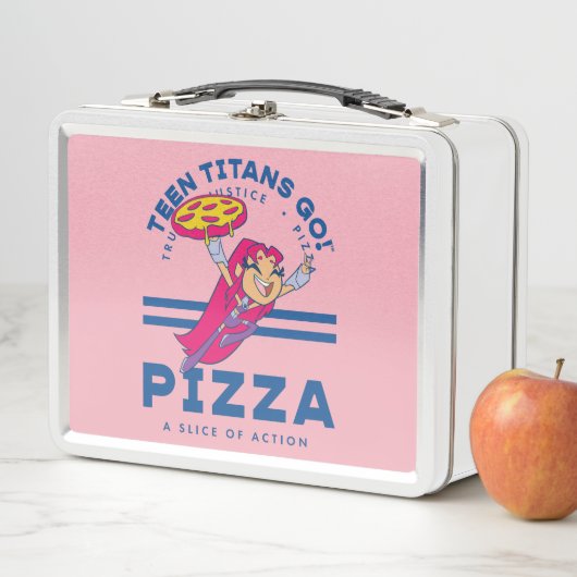 10代のタイタン行け！スターファイア「真実の正義ピザ」 メタルランチボックス (インサイチュ)