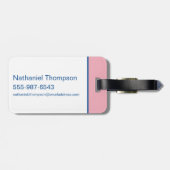 10代のタイタン行け!スターファイア「真実の正義ピザ」 ラゲッジタグ (裏面横)