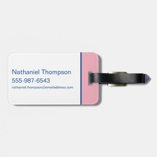 10代のタイタン行け！スターファイア「真実の正義ピザ」 ラゲッジタグ (裏面横)