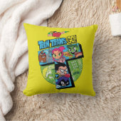 10代のタイタン行け! |タイタンズタワーコラージュ クッション (ブランケット)