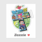 10代のタイタン行け！ |タイタンズタワーコラージュ シール (シート)