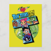 10代のタイタン行け！ |タイタンズタワーコラージュ ポストカード (正面)