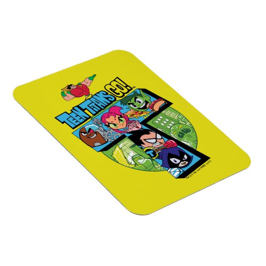 10代のタイタン行け！ |タイタンズタワーコラージュ マグネット (右側)