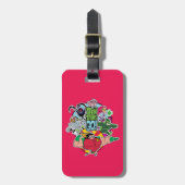 10代のタイタン行け！ |チームグループグラフィック ラゲッジタグ