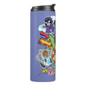 10代のタイタン行け! |チーム矢印グラフィック タンブラー (回転左)