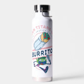 10代のタイタン行け！ビーストボーイ"Truth Justice Burrito" ウォーターボトル (左面)
