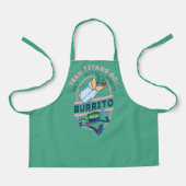10代のタイタン行け！ビーストボーイ"Truth Justice Burrito" エプロン (正面)