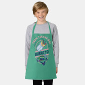 10代のタイタン行け！ビーストボーイ"Truth Justice Burrito" エプロン (着用した状態)