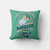 10代のタイタン行け!ビーストボーイ"Truth Justice Burrito" クッション (正面)