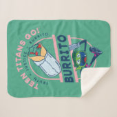 10代のタイタン行け!ビーストボーイ"Truth Justice Burrito" シェルパブランケット (正面(横))