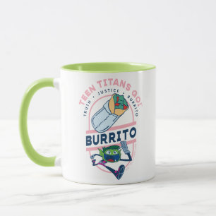 10代のタイタン行け！ビーストボーイ"Truth Justice Burrito" マグカップ
