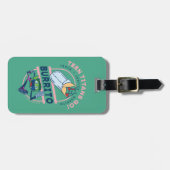 10代のタイタン行け！ビーストボーイ"Truth Justice Burrito" ラゲッジタグ (正面横)