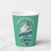 10代のタイタン行け！ビーストボーイ"Truth Justice Burrito" 紙コップ (裏面)