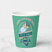 10代のタイタン行け！ビーストボーイ"Truth Justice Burrito" 紙コップ (正面)