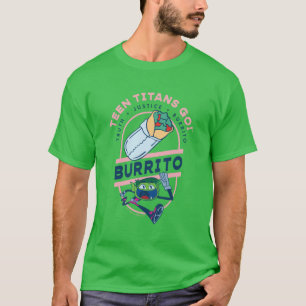 10代のタイタン行け！ビーストボーイ"Truth Justice Burrito" Tシャツ