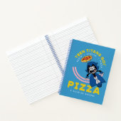 10代のタイタン行け!レイヴン「真実の正義ピザ」 ノートブック (内部)