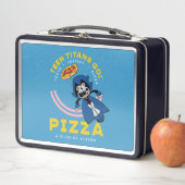 10代のタイタン行け！レイヴン「真実の正義ピザ」 メタルランチボックス (インサイチュ)