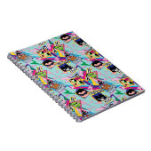 10代のタイタン行け! |レトロ90のグループコラージュ ノートブック (右側)