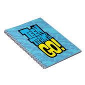 10代のタイタン行け！ |ロゴ ノートブック (右側)