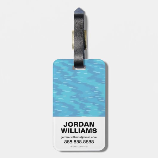 10代のタイタン行け！ |ロゴ ラゲッジタグ (裏面縦)