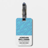 10代のタイタン行け！ |ロゴ ラゲッジタグ (裏面縦)