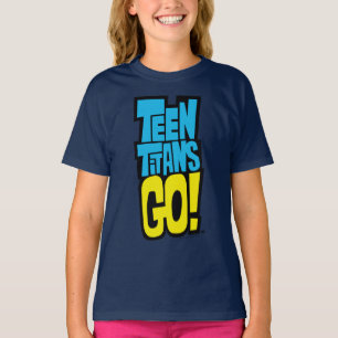 10代のタイタン行け! ロゴ Tシャツ