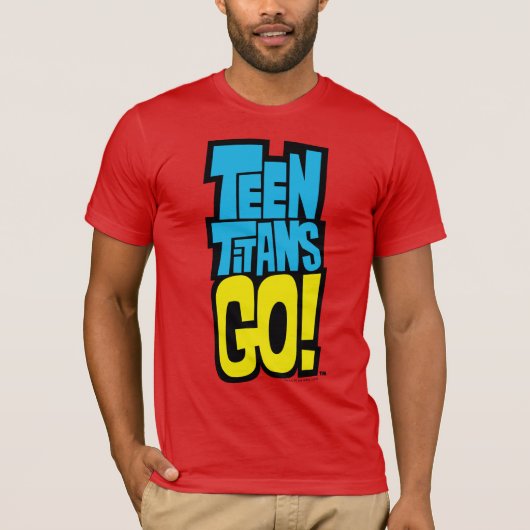 10代のタイタン行け! |ロゴ Tシャツ (正面)