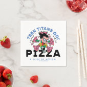 10代のタイタン行け!ロビン「Truth Justice Pizza」 スタンダードカクテルナプキン (インサイチュ)