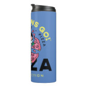 10代のタイタン行け!ロビン「Truth Justice Pizza」 タンブラー (回転右)