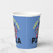 10代のタイタン行け！ロビン「Truth Justice Pizza」 紙コップ (右)