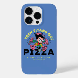 10代のタイタン行け！ロビン「Truth Justice Pizza」 Case-Mate iPhone 14 Proケース