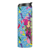 10代のタイタン行け！ | "女の子"アニマルプリントロゴ タンブラー (回転左)