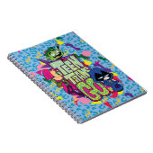 10代のタイタン行け！ | "女の子"アニマルプリントロゴ ノートブック (右側)