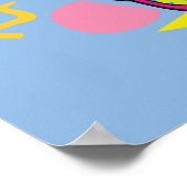 10代のタイタン行け！ | "女の子"アニマルプリントロゴ ポスター (角)